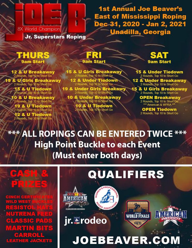 2021 Calendar Southeastern Arena located in Unadilla,